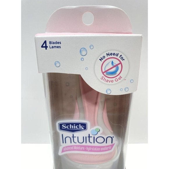Schick Intuition 4 Blade Advanced Moisturizing Women’s Razor with Shea Butter - Picture 9 of 10